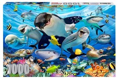 RGS Group Underwater Selfie 1000 Piece Jigsaw Puzzle