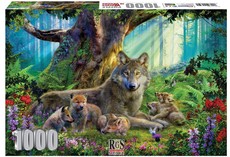 RGS Group Wolves in Woods 1000 piece jigsaw puzzle