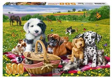 RGS Grouppals Picnic 500 Piece Jigsaw Puzzle