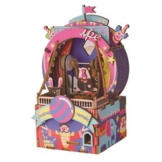 Robotime Amusement Park Musical Box - 3D Wooden Puzzle Gift