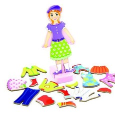 Viga Magnetic Dress Up Girl