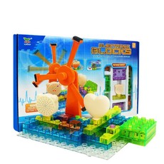 64 Piece Electronic Blocks Science Kit