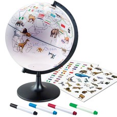 Edu-Science Colour My World Globe with Static Stickers