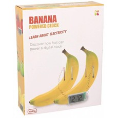 Keycraft Banana Powered Clock Experiment Kit