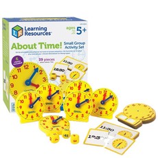 Learning Resources About Time! Small Group Activity Set