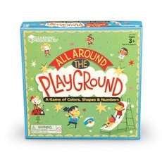 Learning Resources All Around The Playground Shapes, Colours and Counting Game