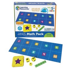 Learning Resources Code & Go Robot Mouse Math Pack