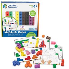 Learning Resources MathLink Cubes: Early Math Activity Set