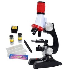 Microscope With LED 100X 400X & 1200X Science Toy