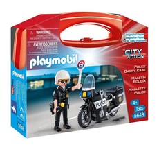 Playmobil 5648 City Action Collectable Small Police Carry Case