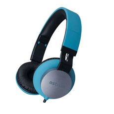 Astrum Stereo Fashion Headset with Mic - Blue