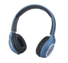 Astrum Wireless Over-Ear Headset & Mic - Blue