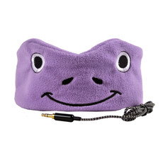 CozyPhones Kids Headphones Volume Limited Frog - Purple