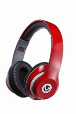 Volkano Falcon Series Headphones with Mic - Red