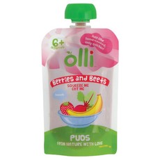 Olli Beets and Berries Pudding Pouch 6 x 100g