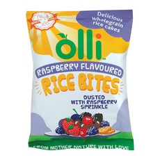 Olli Raspberry Rice Bites 10 x 40g