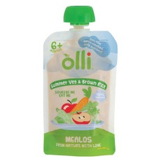 Olli Summer Vegtable & Brown Rice Meals Pouch 6 x 100g