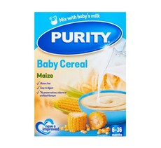 Purity Baby Cereal - Maize Gluten Free 24x200g