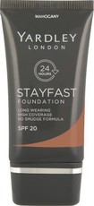 Yardley Stayfast Foundation Mahogany