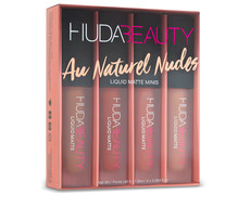 Huda Beauty Liquid Matte Mini Lipsticks - Au Naturel Nudes