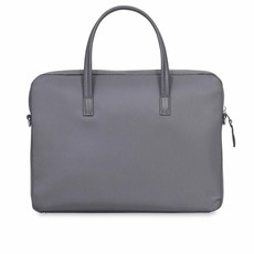 Knomo Hanover 14" Slim Briefcase - Smoke