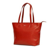 Knomo Mini Maddox 13" Leather Tote - Lava