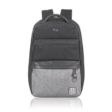 Solo 15.6 Endeavor Laptop Backpack - Black& Grey