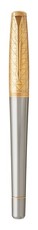 Parker - Urban Premium Aureate Powder Gold Trim Fountain Pen - Medium Nib - Blue Ink