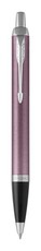 Parker: IM Light Purple Chrome Trim Ball Pen - Medium Nib (Blue Ink)