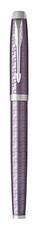 Parker: IM Premium Dark Violet Chrome Trim Fountain Pen - Medium Nib (Blue Ink)