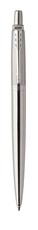 Parker: Jotter Premium Stainless Steel Diagonal Chrome Trim - Ball Pen - Medium Nib (Blue Ink)