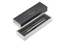 Parker: Jotter Stainless Steel Gold Trim Ball Pen - Black Ink