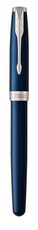 Parker: Sonnet Blue Chrome Trim Fountain Pen - Medium Nib (Black Ink)