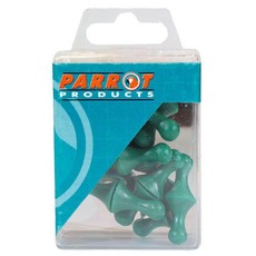 Parrot Products Magnet Map Pins (25 Box, Size:16mm, Green)