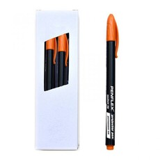 Penflex OHP Medium Point Permanent Box-10 Orange