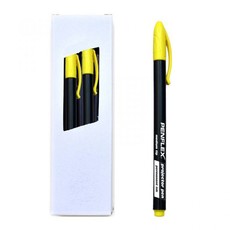 Penflex OHP Medium Point Permanent Box-10 Yellow