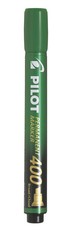 Pilot SCA-400 Chisel Permanent Marker - Box of 12 - Green