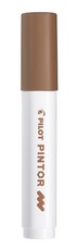 Pilot SW-PT Medium Point Paint Marker - Box of 6 - Brown