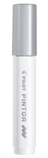 Pilot SW-PT Medium Point Paint Marker - Box of 6 - Silver