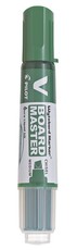 Pilot V Board Master Chisel Tip Refillable W/Marker - Box of 12 - Green