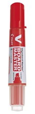 Pilot V Board Master Chisel Tip Refillable W/Marker - Box of 12 - Red