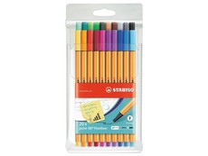 Stabilo Point 88 Fineliners (Wallet of 20)