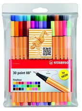 Stabilo Point 88 Fineliners (Wallet of 30)