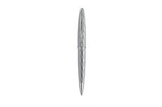 Waterman Carene Essential Ballpoint Pen - Silver with Silver Trim