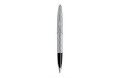 Waterman Carene Essential Fountain Pen - Silver with Silver Trim