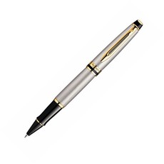 Waterman Expert3 Stainless Steel with Gold Trim Rollerball Pen