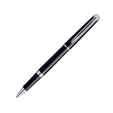 Waterman Hemisphere Essential Mars Black with Chrome Trim Rollerball Pen