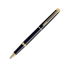 Waterman Hemisphere Essential Mars Black with Gold Trim Rollerball Pen