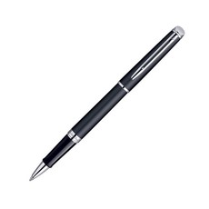 Waterman Hemisphere Essential Matte Black with Chrome Trim Rollerball Pen