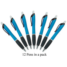 12 GalaxyPens in a Pack. with Black German Ink - Blue